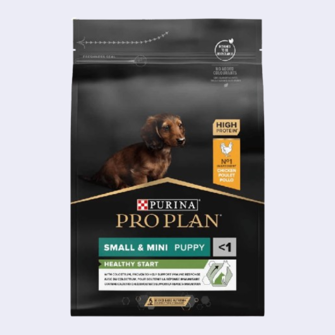 PRO PLAN® SMALL & MINI PUPPY HEALTHY START – RICHE EN POULET 3 KG