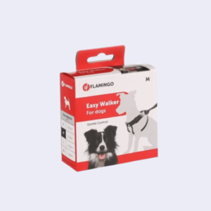 HARNAIS POUR CHIEN EASY WALKER NOIR - FLAMINGO