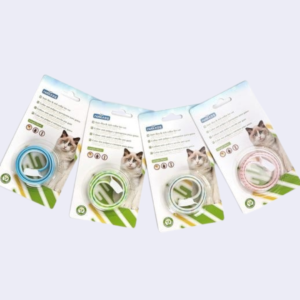 Collier pour chat anti-parasitaire puces tiques acariens