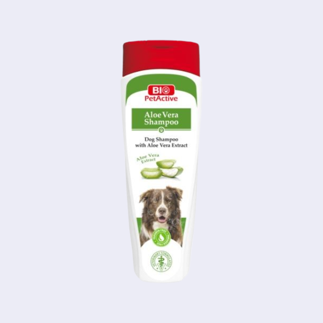 Bio PetActive Shampoing aloe vera pour chien 400 ml
