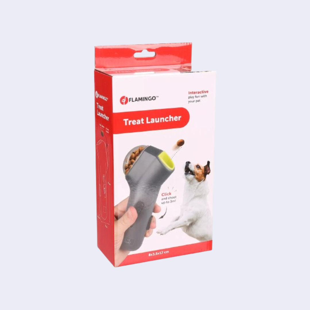 Flamingo Leckerli-Pistole Mimzi Gris