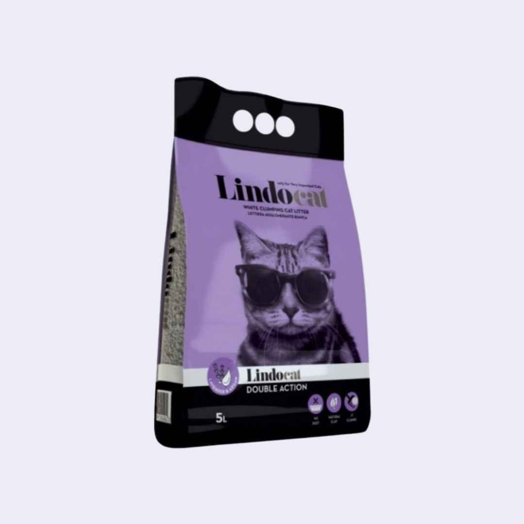 LITIERE DOUBLE ACTION (LAVANDE) COMPACT 5L – LINDOCAT