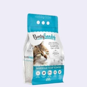 Litière pour chat - Benty Sandy Savon de marseille 10L
