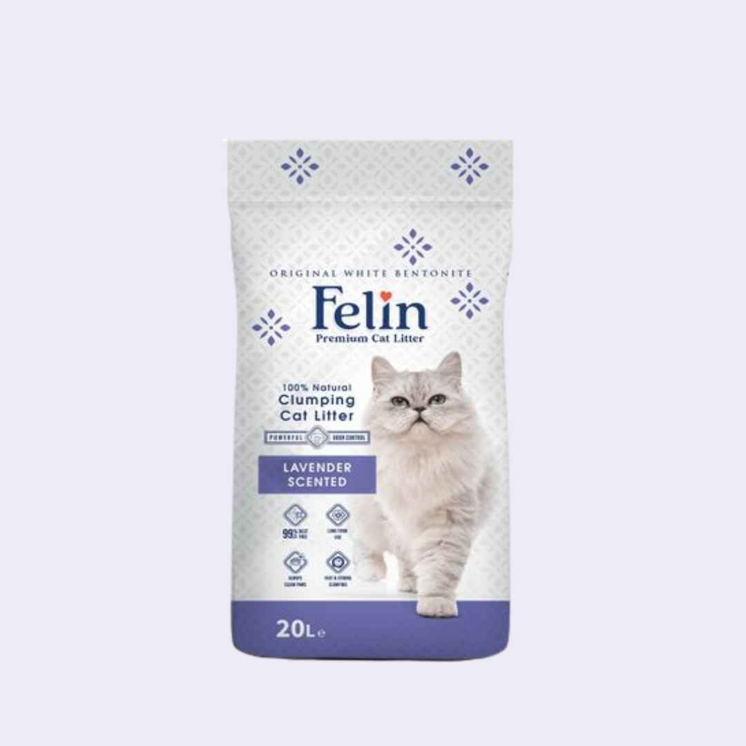 Felin Litière pour chat – Felin Lavande 20L